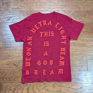 Kanye West I Feel Like Pablo T Shirt Mens Medium 19x27 Red Gildan Graphic Tee